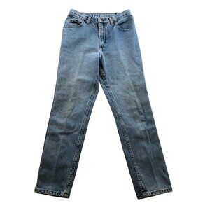 Vintage Lee Mens Jeans Size 29 Straight Leg Blue Denim Classic Casual Travel